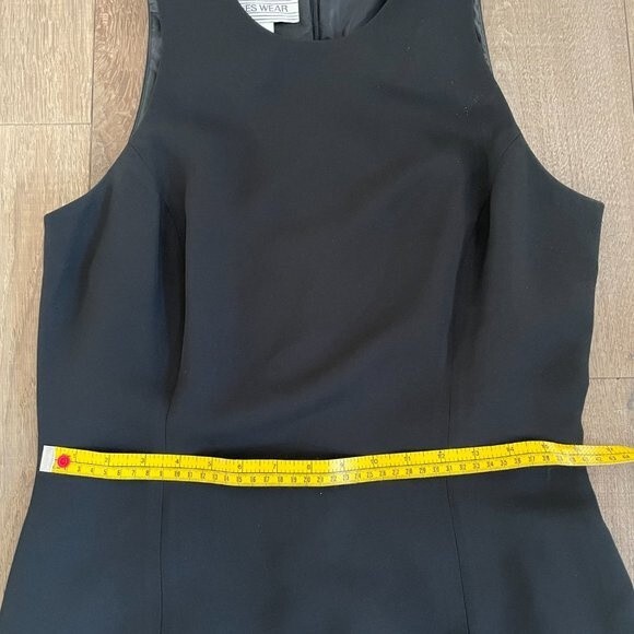 Elegant Jones Wear Evening Working Black Women' Dress (Size 8) - Picture 10 of 12